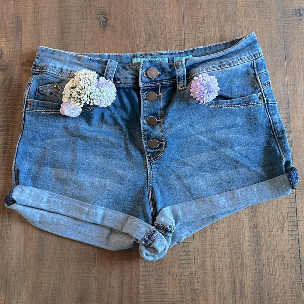 WannaBettaButt YMI jean shorts Stylish Blue Denim Shorts